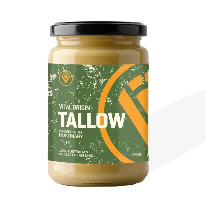 Grass Fed Beef Tallow: Rosemary
