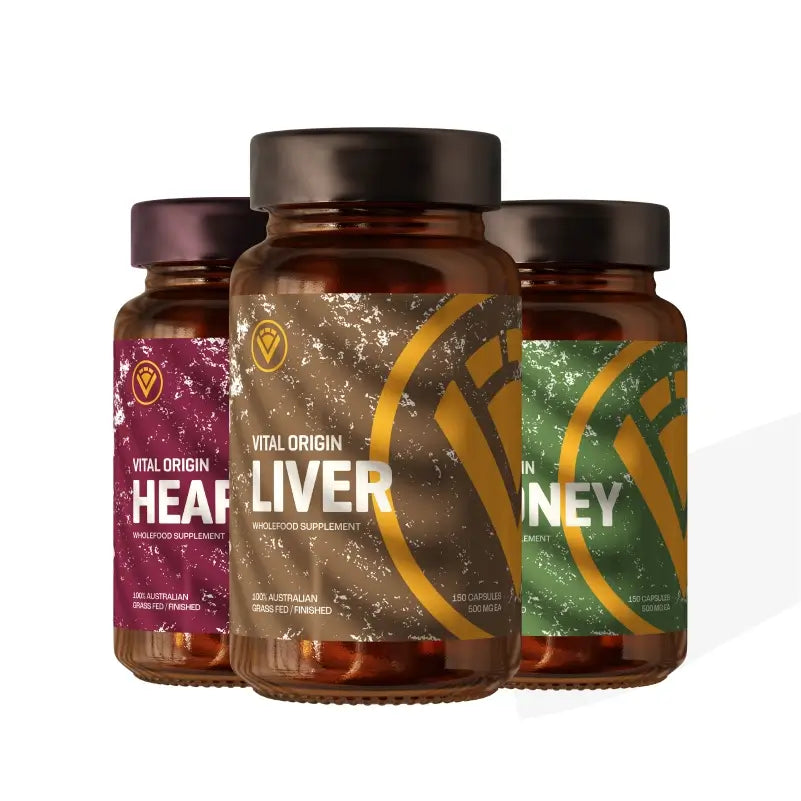 beef organ capsules bundle