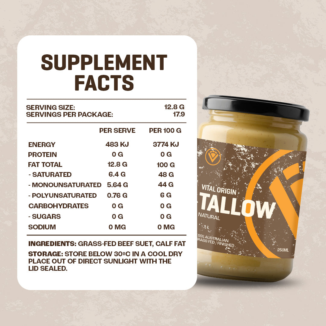 Vital Origin Animal Based Energy Stack — ethical regenerative organ supplement