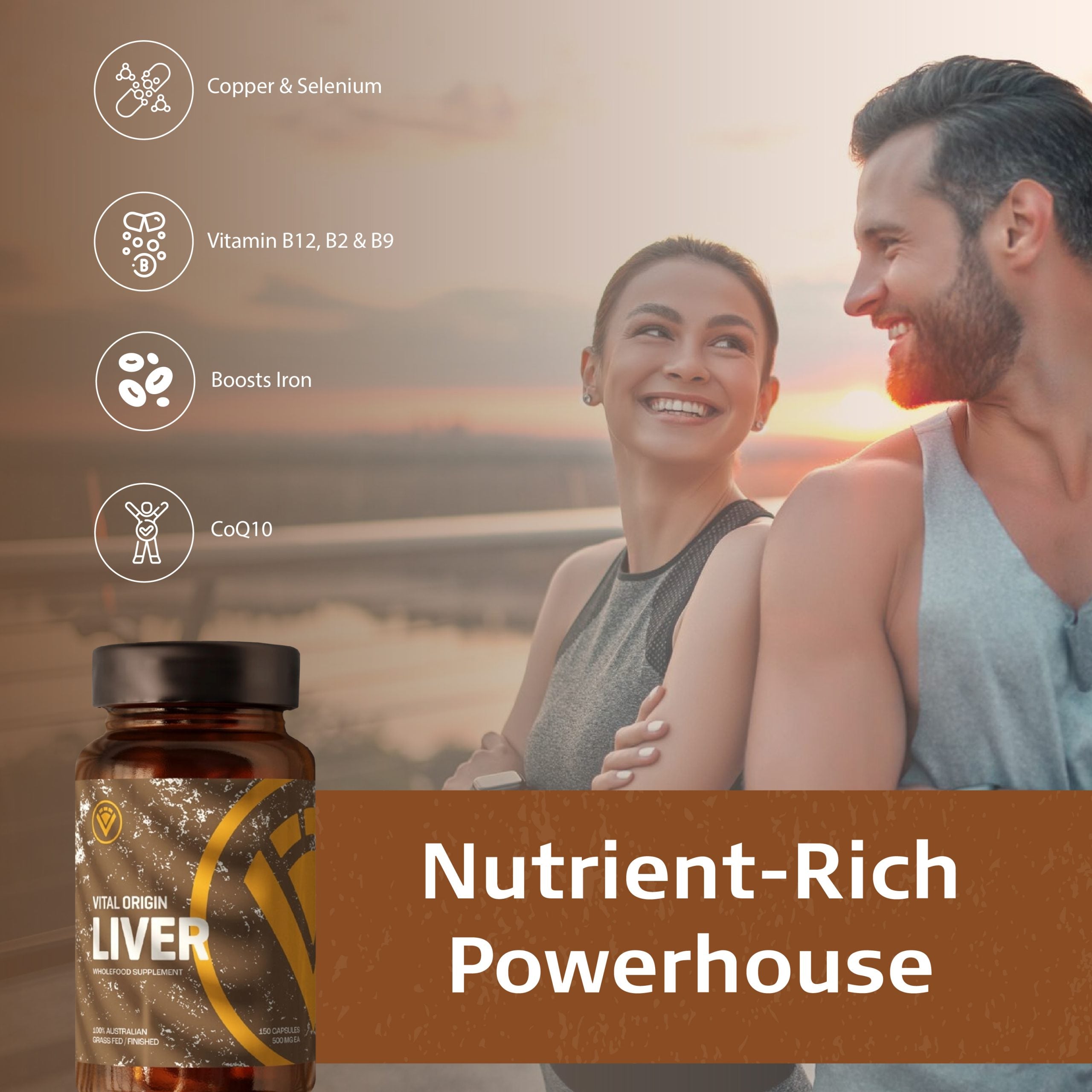 Grass-Fed Beef Liver Capsules